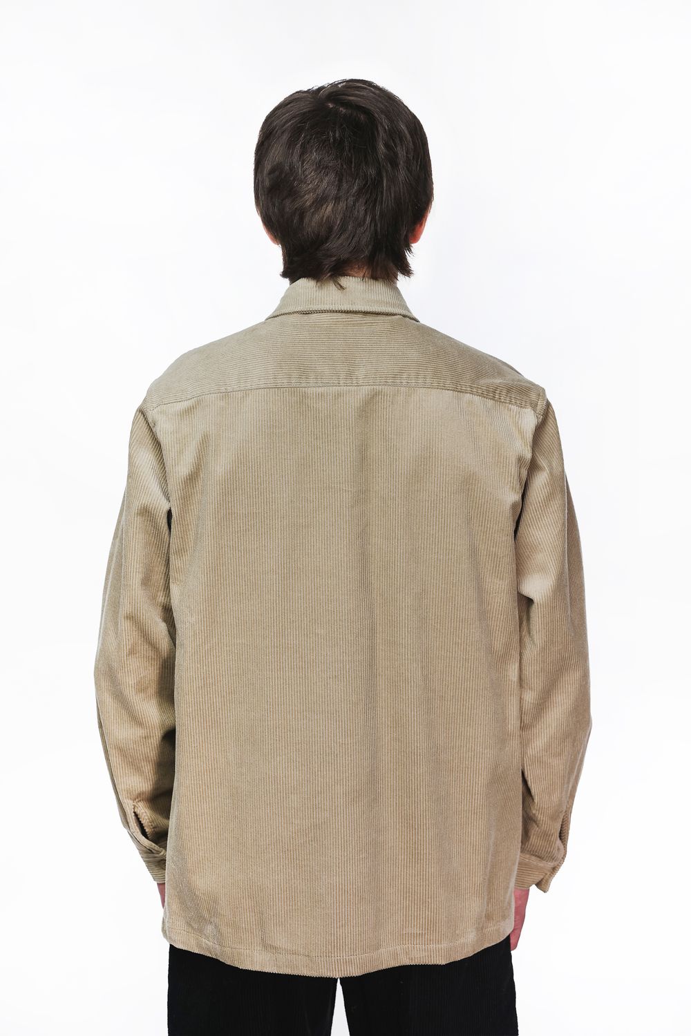 Рубашка Ymkashix Velvet Button темно-песочная
