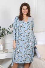 Халат Модест-3 Виотекс ГОЛУБОЙ