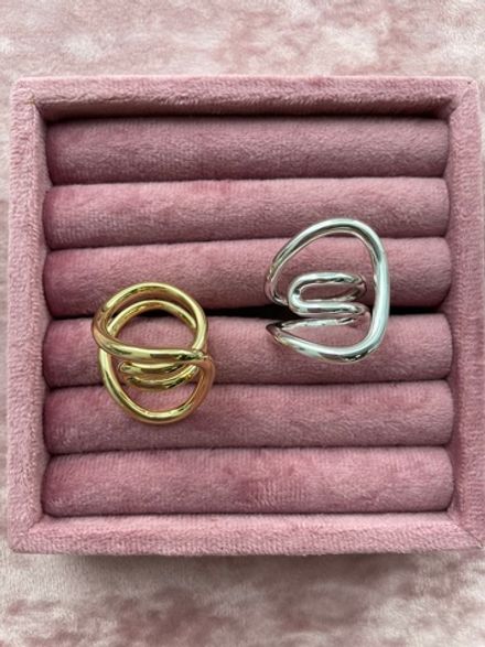 Кольцо "Curl", 32мм