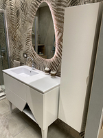 Мебель для ванной CEZARES 1973 106см Bianco opaco 55193 + 50213