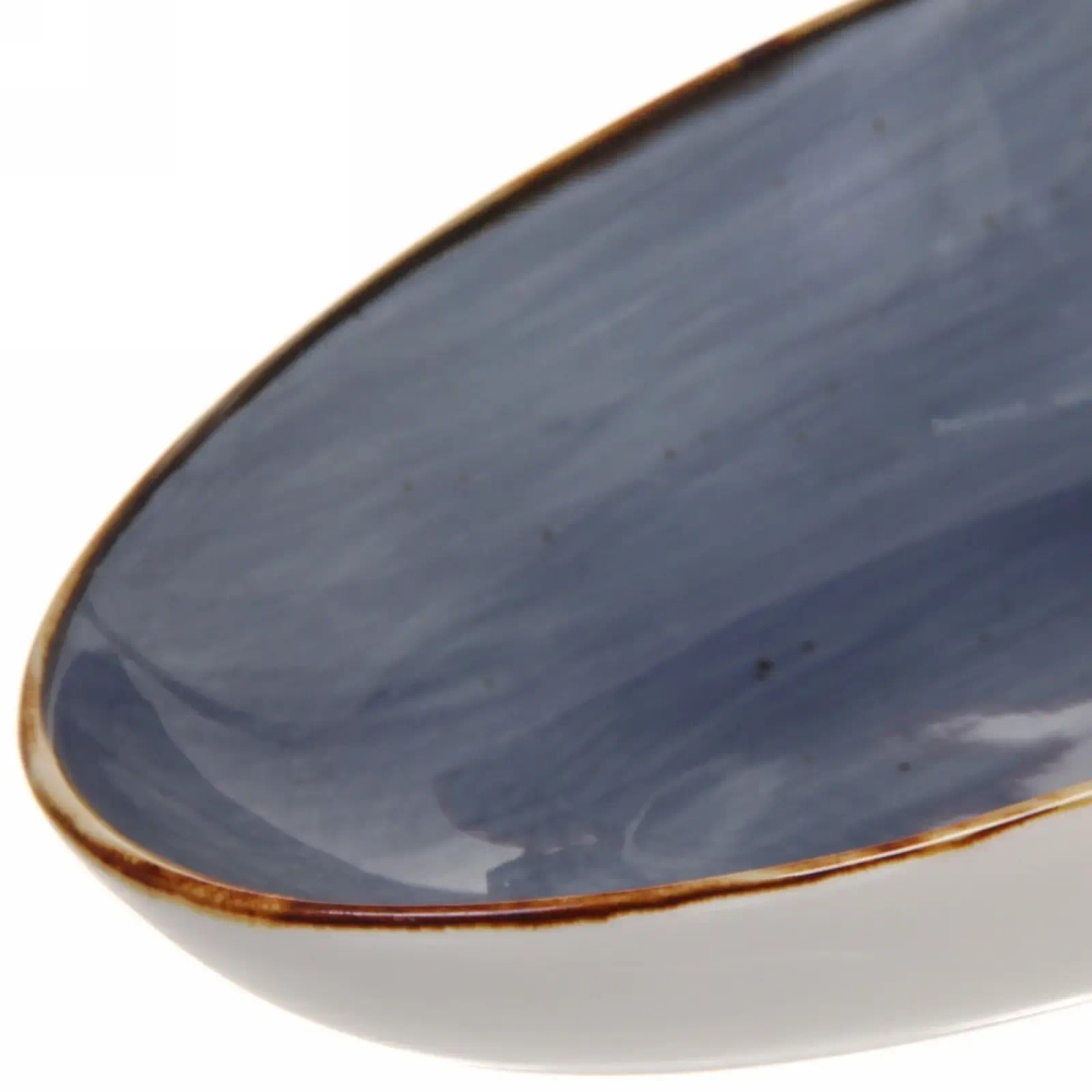 Тарелка керамическая «Corsica blue» 20,5*12,5*5см