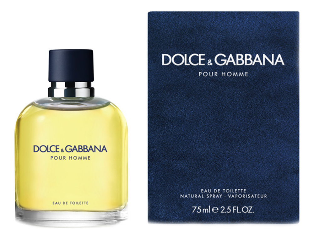 DOLCE & GABBANA Pour Homme туалетная вода 75 ml