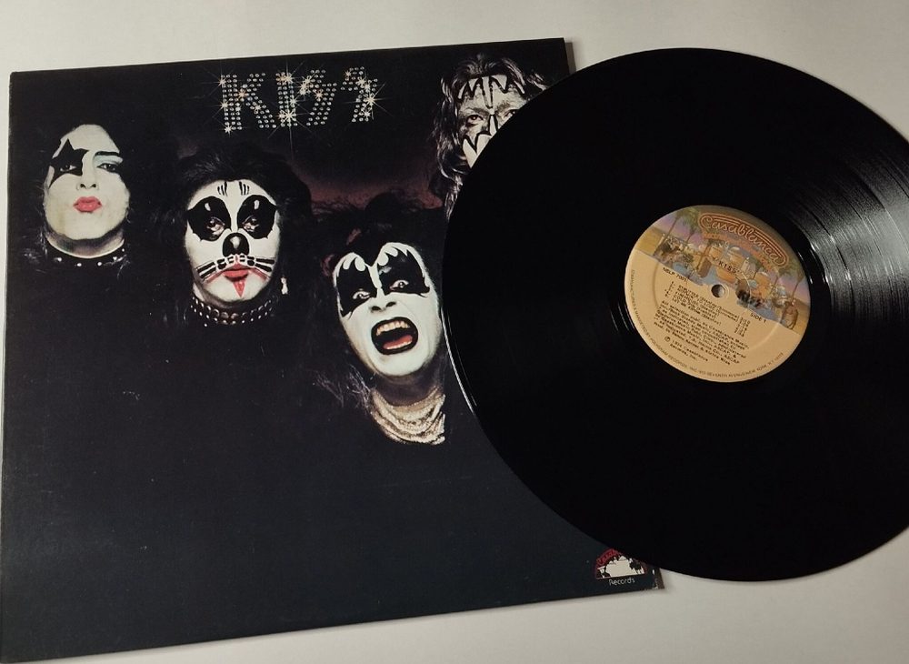 Винтажная виниловая пластинка LP Kiss Firehouse (USA 1985)