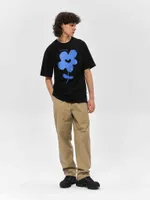 Футболка FOS Love Message плотная мужская черная