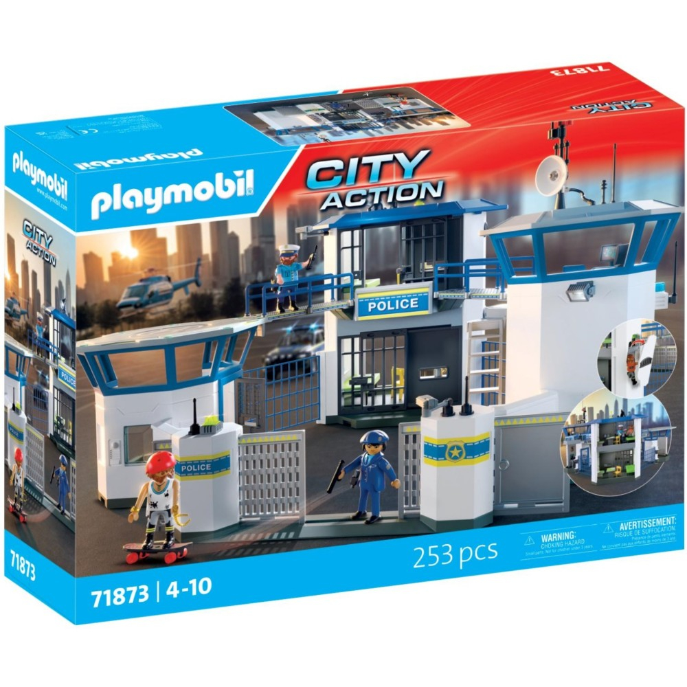 Игровой набор Playmobil 71873 Полицейский командный центр City Action 71873 253 детали — фото 1