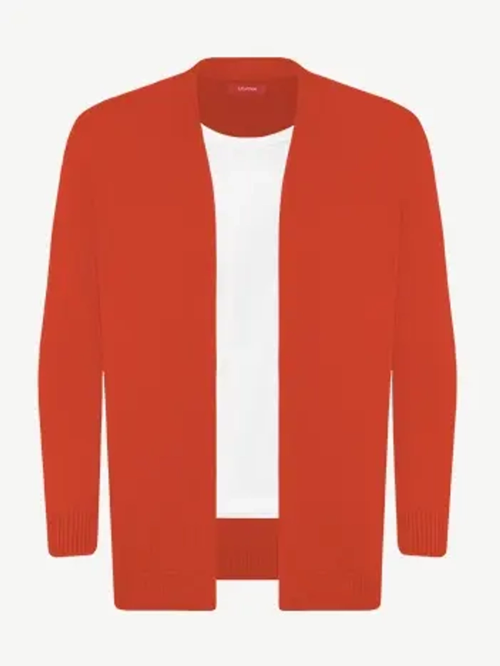 Кардиган с планкой из хлопка