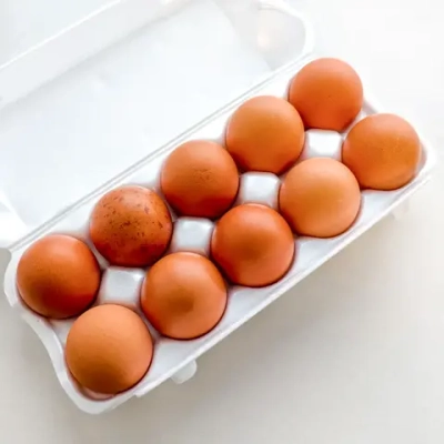 Яйцо куриное от куриц свободного выгула "Ферма Евгения Рошаля", 10 шт