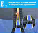 Батут с сеткой, диаметр 8 фт