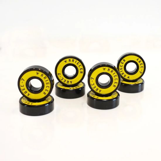 Подшипники Krieger ABEC-7 (8 штук в тубусе), желтые