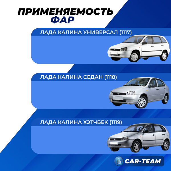 Фары Лада Калина 1 передние круглые би линзы и ангельскими глазками, хромированная маска