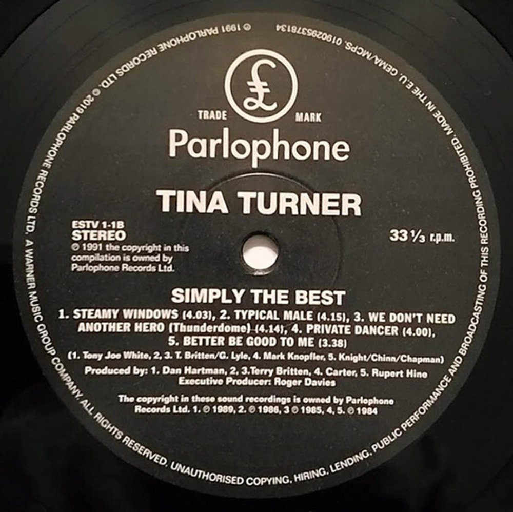 Tina Turner / Simply The Best (2LP)