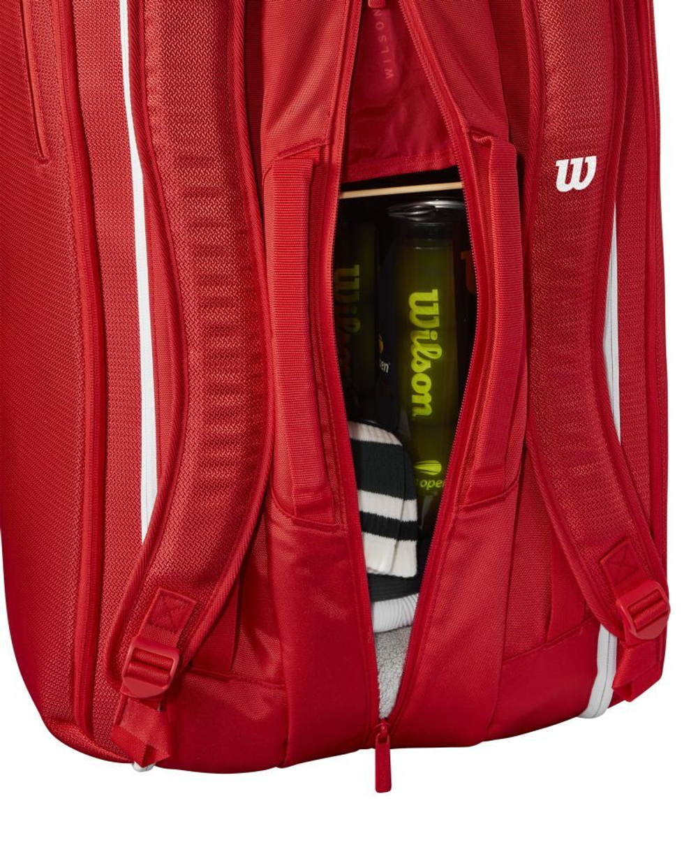 Теннисная сумка Wilson Super Tour 15 PK 2025 - Red