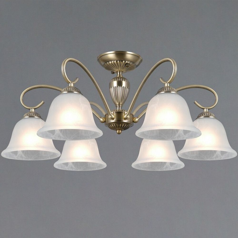 Люстра на штанге ILLUMICO AREZZO IL0696-6ASQ-25 AB AREZZO