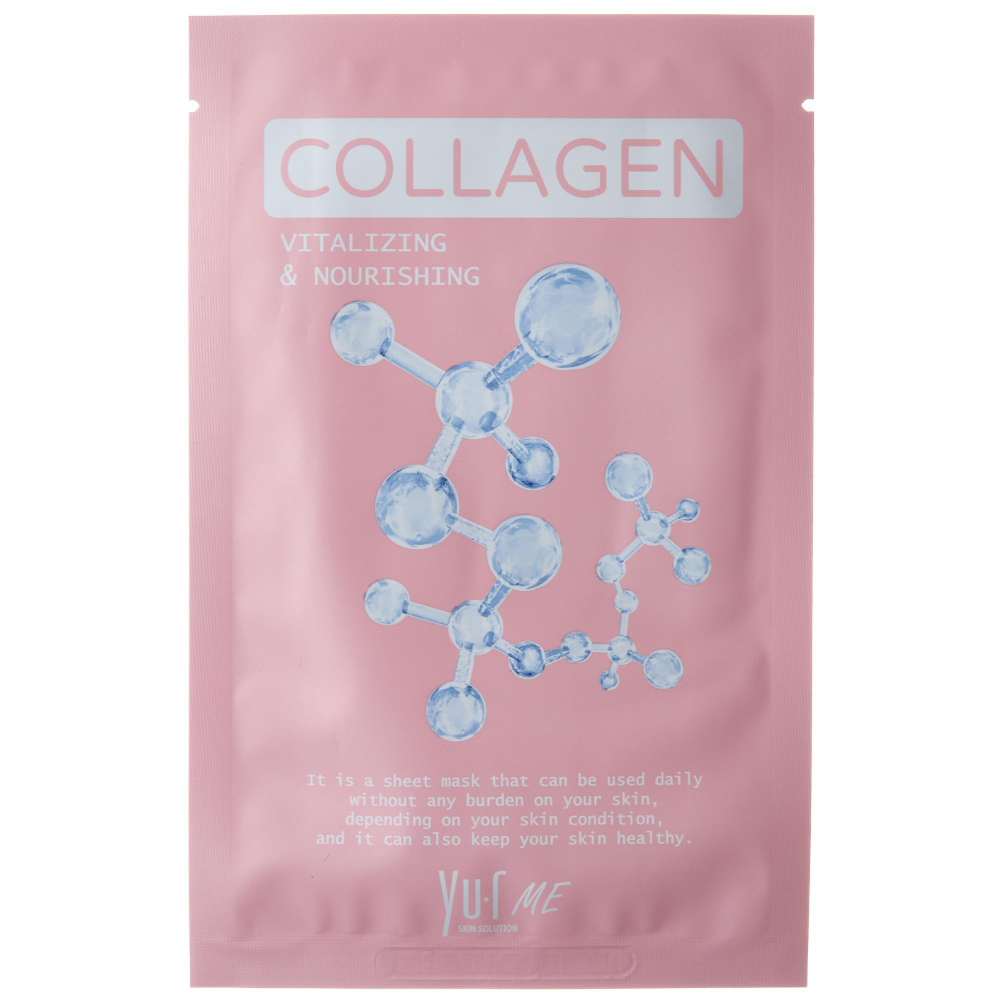 YU.R Тканевая маска для лица с коллагеном - Collagen sheet mask, 1шт