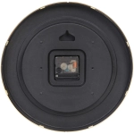 Часы настенные «HOME STYLE» 30см Светлое перо, золотистый корпус