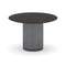 Felto Стол переговорный круглый D=1200мм PR.C.SPRG-006.M Дуб Темный/Металл Антрацит/Морская Галька 1