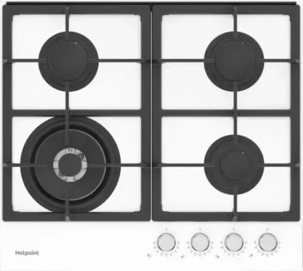 Встраиваемая газовая варочная панель Hotpoint HGS 62F/WH