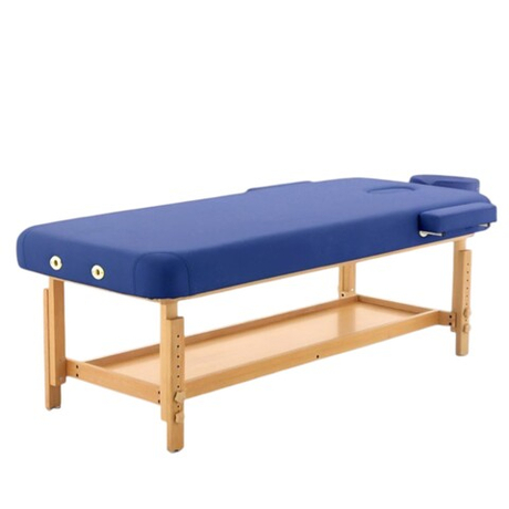Массажный стационарный мягкий стол FIX-MT2 (МСТ-31Л) (SW1.31.10) синий
