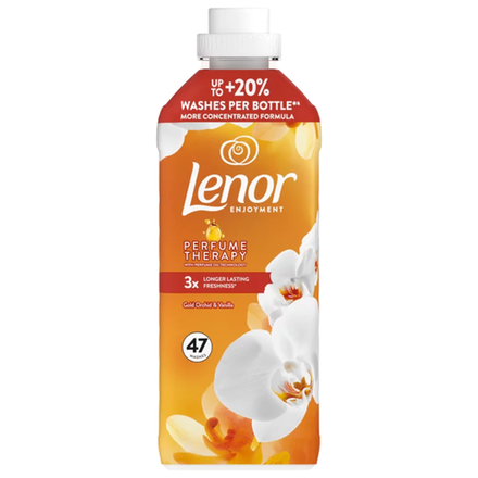 Кондиционер для белья Lenor Perfune Therapy Gold Orchid &Vanila 987 мл