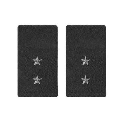 Фальшпогоны черные вышитые серые звезды прапорщик