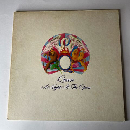 Винтажная виниловая пластинка LP Queen A Night At The Opera (Япония 1975) (Без Оби) Bohemian Rhapsody
