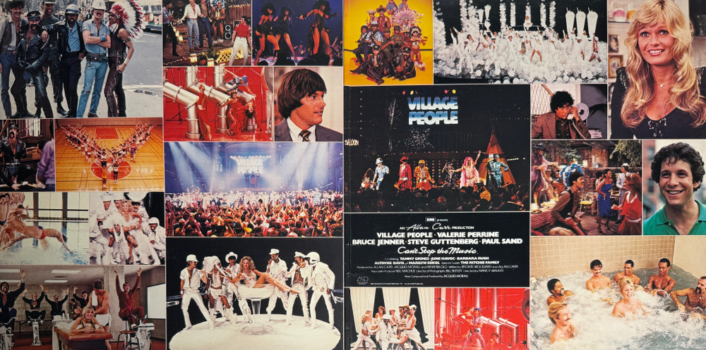 Village People ‎– Can't Stop The Music - The Original Soundtrack Album (Скандинавия 1980г.)
