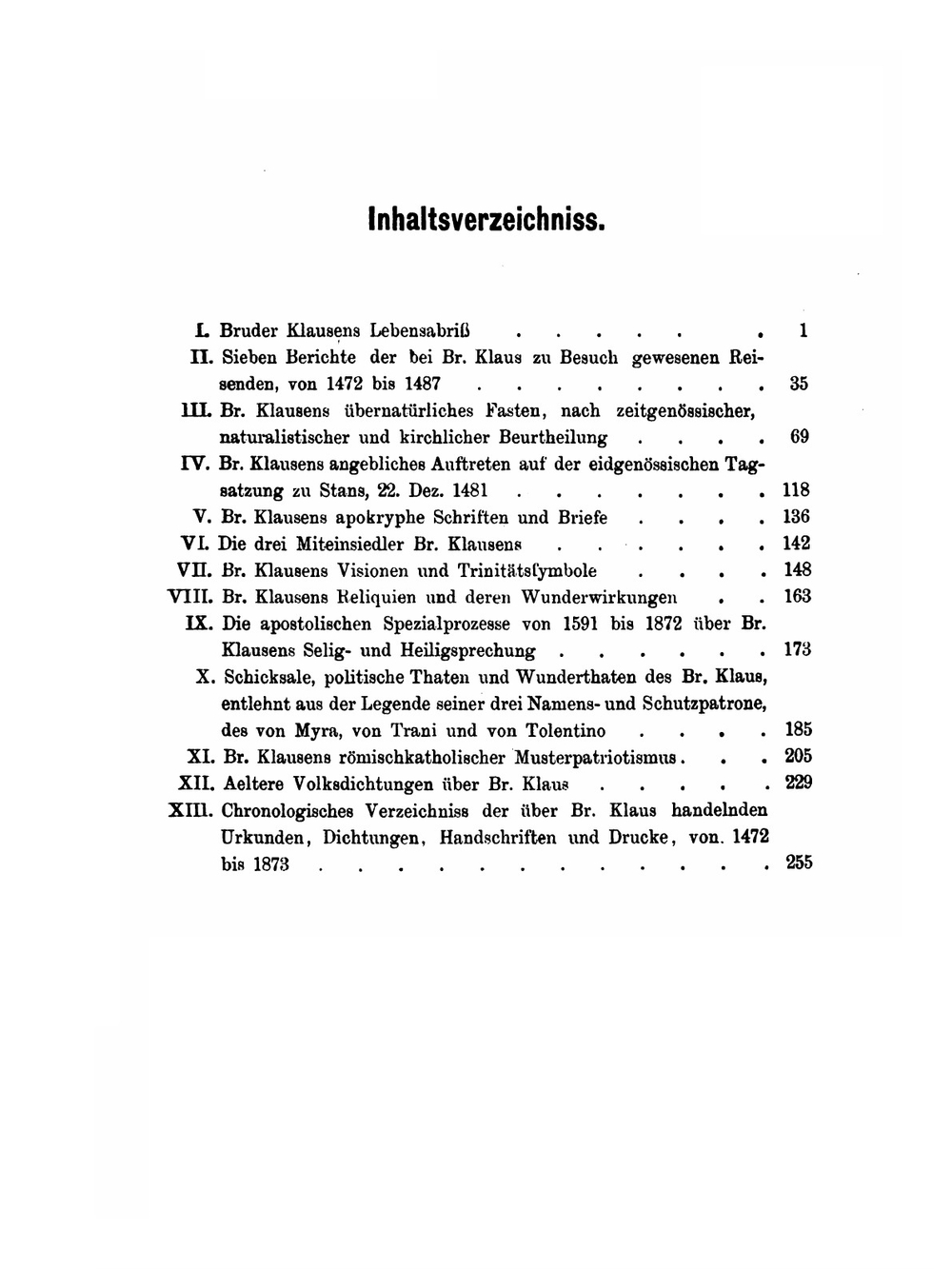 Die Schweizerlegende Vom Bruder Klaus Von Flüe. Nach Ihren Geschichtlichen Quellen Und Politischen Folgen | E.L. Rochholz