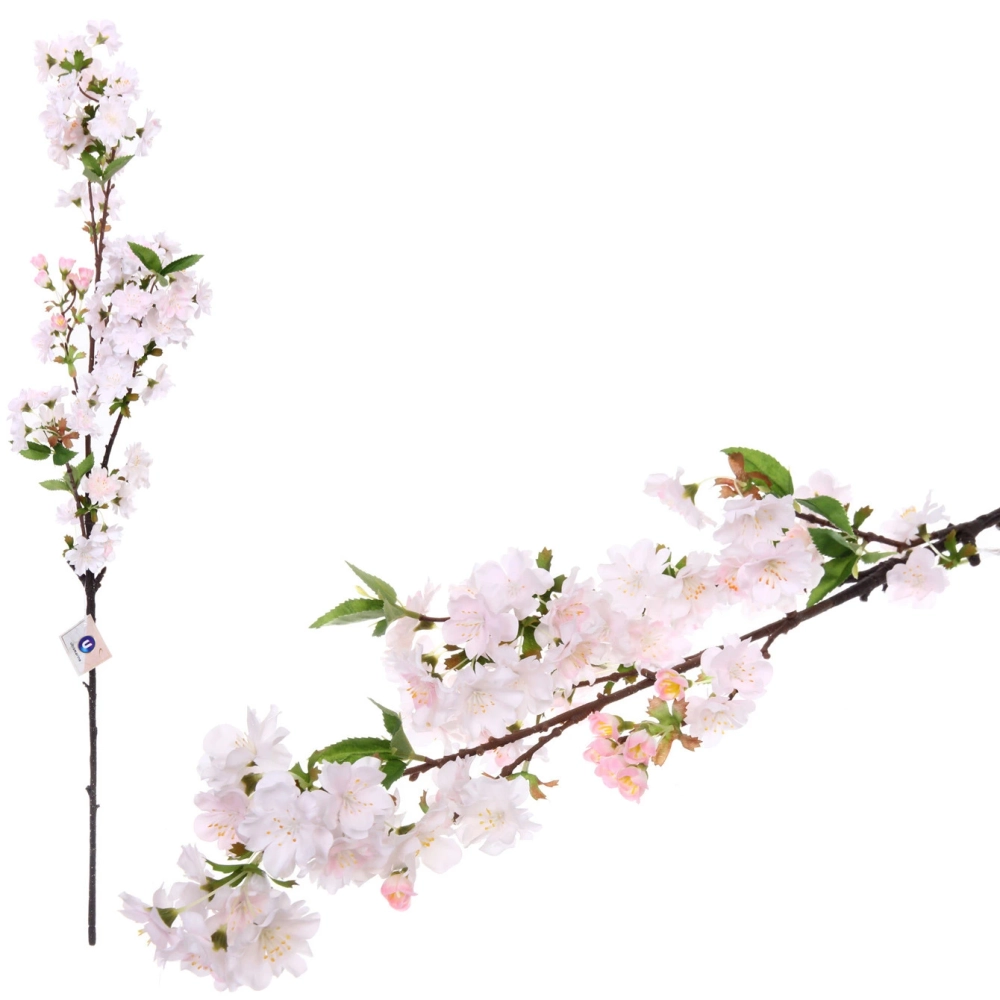 Цветок искусственный «Natur» 93см Ветка Яблони нежно-розовая