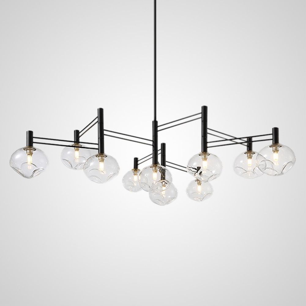 Люстра на штанге TEMPER L10 Black