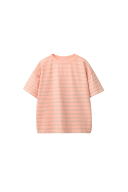 ZARA ФУТБОЛКА В ПОЛОСКУ, ОРАНЖЕВЫЙ