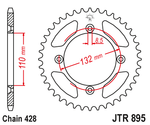 Звезда JTA895.46BLK