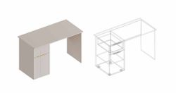 Стол письменный "Тефия" 1200 Левый