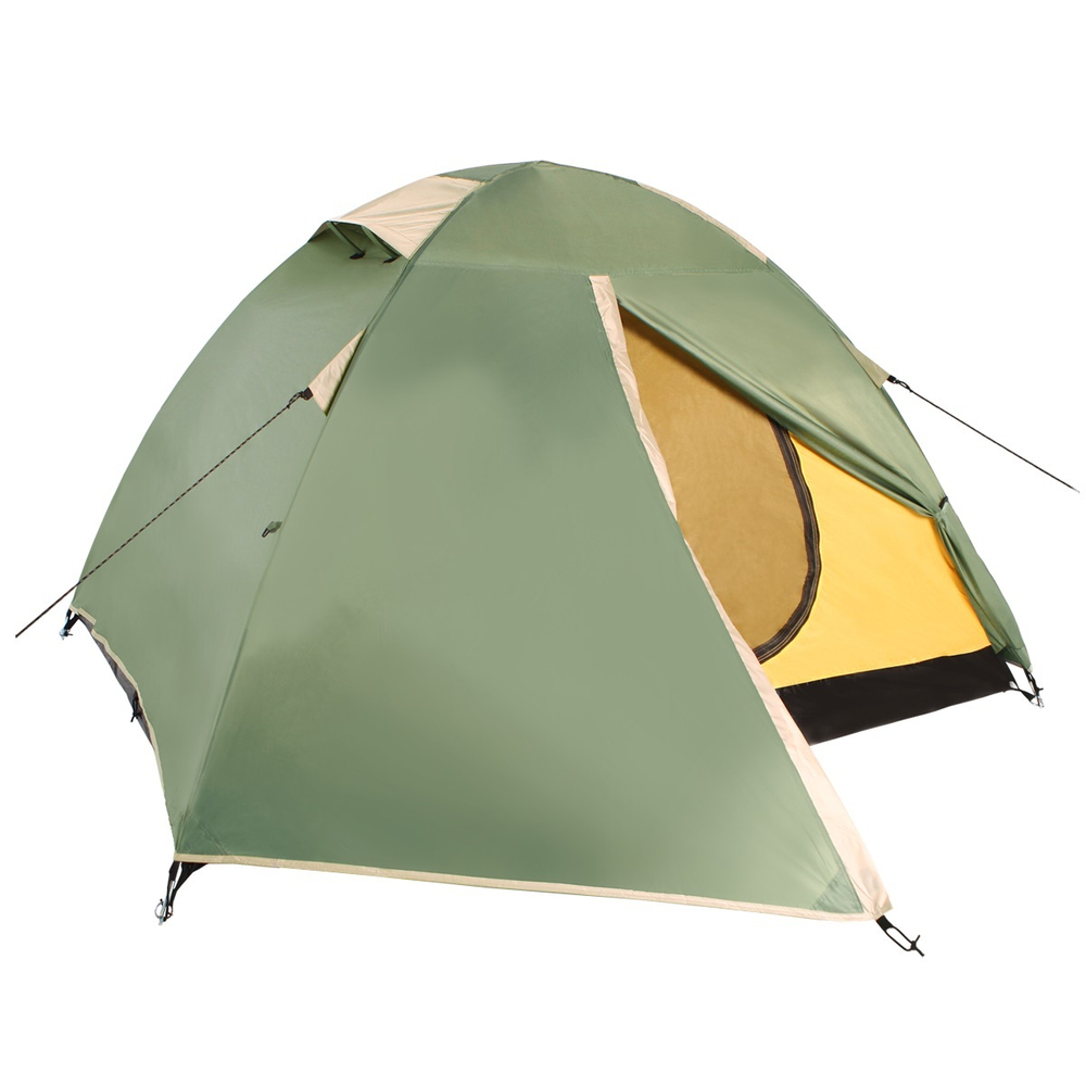 Палатка двухместная с увеличенным тамбуром BTrace Scout 2+ (290х220х120 см)