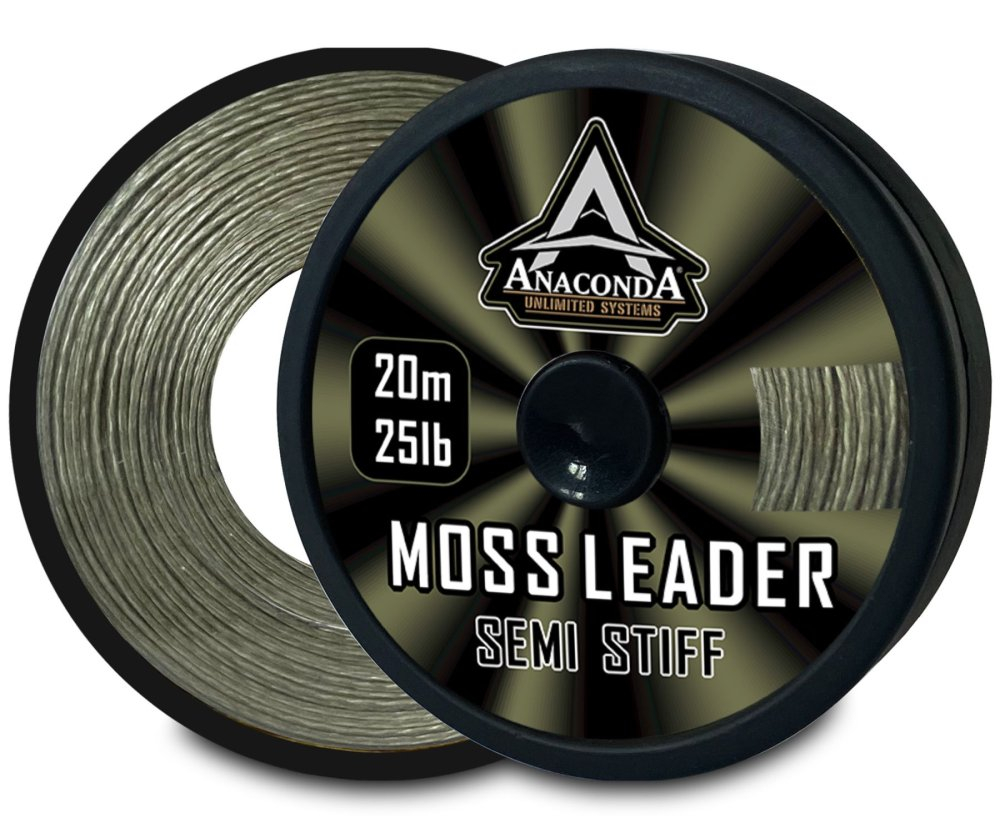 Шок-лидер плетёный Anakonda SEMI STIFF 25lb 20м