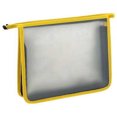 Папка для тетрадей А5 1 отделение на молнии "Keep Smiling" (Спейс)