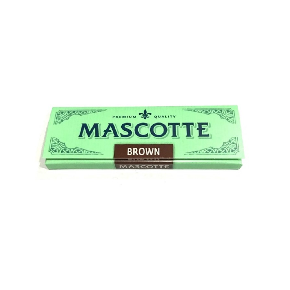 !Бумага для сигарет "Mascotte" Brown Regular 14г/м 50л*50шт (Нидерланды)