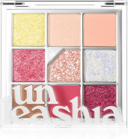 Unleashia Glitterpedia Eye Palette - Тушь для ресниц оттенок All of Peach Ade, 6 g