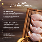 Влажный корм Мнямс Деликатес "Фондан" из мяса курицы с маслом криля для кошек 80 г