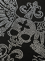 Шапка Skull Rhinestones