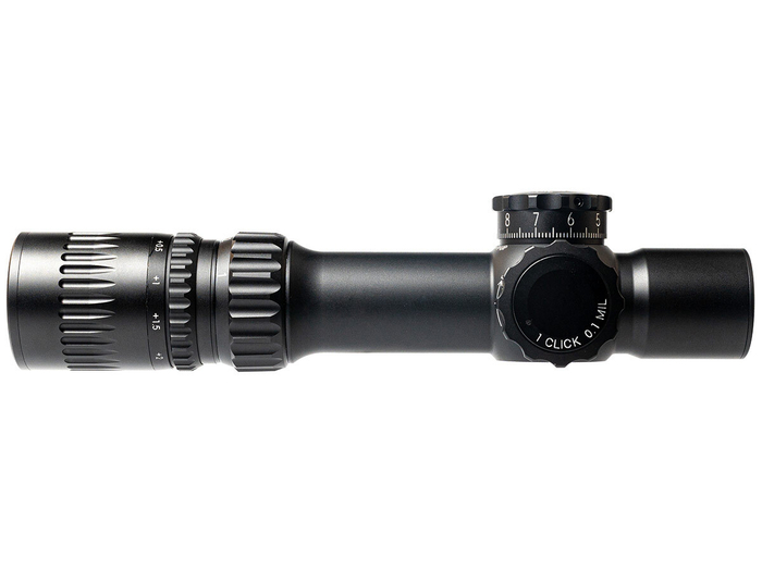 Прицел March-F 1-10x24 Shorty DR-TR1FB FFP+SFP 30мм, с кронштейном (D10SV24FDIML_P DR-TR1FB)