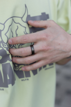 Кольцо НПОГП Черный