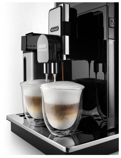 Кофемашина De'Longhi Maestosa EPAM 960.75 GLM, черный/серебристый