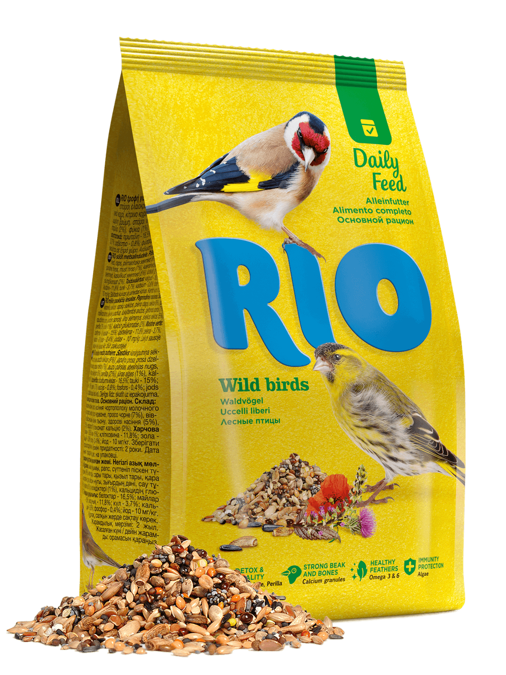 Корм для лесных и певчих птиц, Rio
