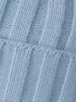 Шапка зимняя детская с помпоном и снуд