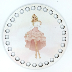 Донышко Принт Девушки 12см Дизайн в ассортименте