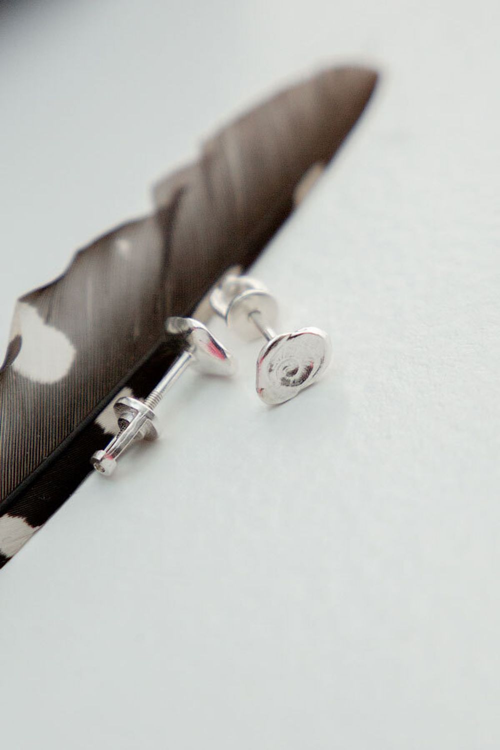 Пусеты Ракушка