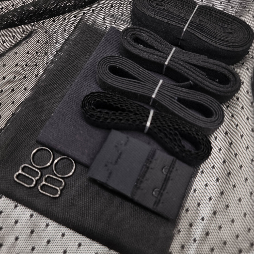 Сетка эластичная ЧЕРНЫЙ "МУШКА", Турция