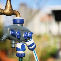 GWCG12-065 GREEN APPLE Распределитель четырехканальный, пластик | GREEN APPLE