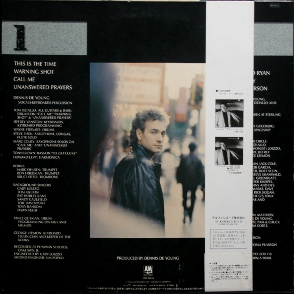 Dennis DeYoung / Back To The World (LP)