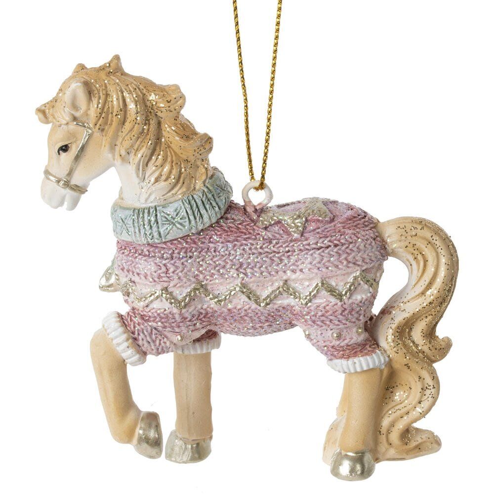 GAEM Фигурка декоративная подвесная "Лошадка", L7 W2,5 H8 см